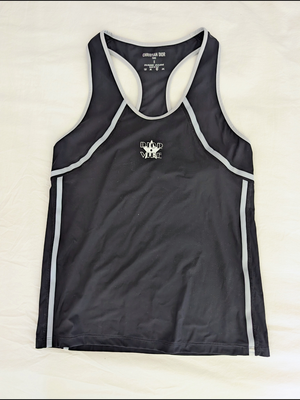 Dior "Dior Vibe" Black Women's Tank Top